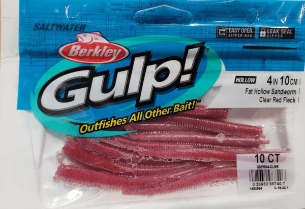 Gulp Sandworm 6 soft plastic lure – Water Tower Bait and Tackle