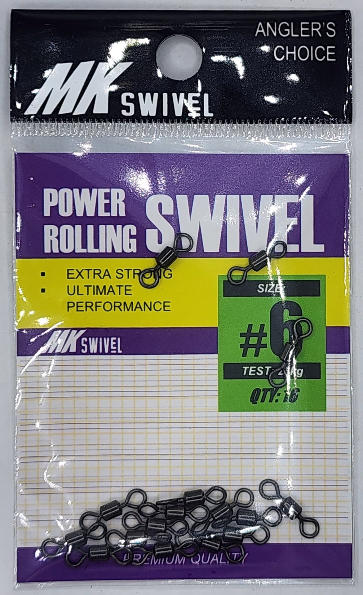 Swivels - MK Anglers Choice Power Rolling