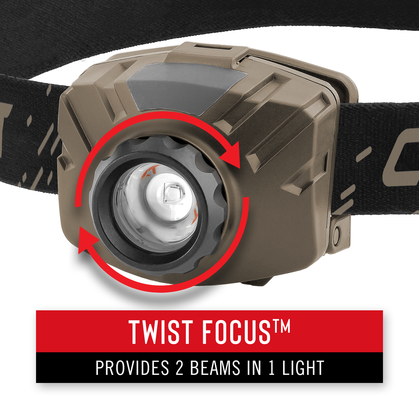 Headlamp - Coast 515 Lumin rechargable