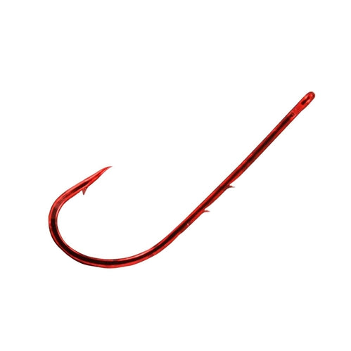 HookEm Long Shank Red Baitholder - Prepack