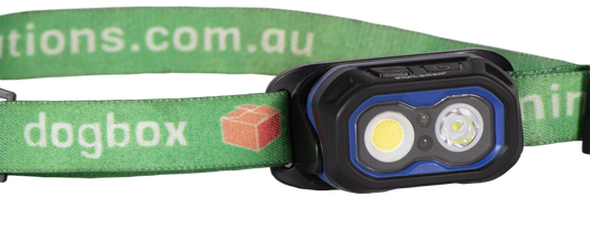 Headlamp - Dogbox Rechargeable with Hands-Free Mode