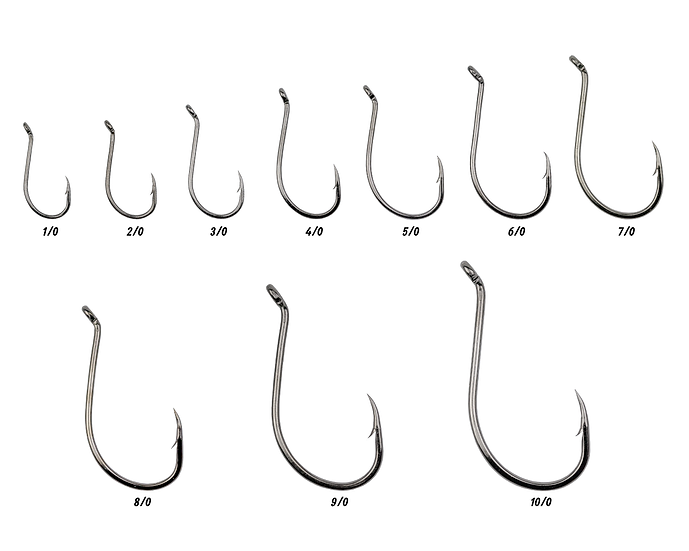 HookEm Octopus Beak Black - Prepack