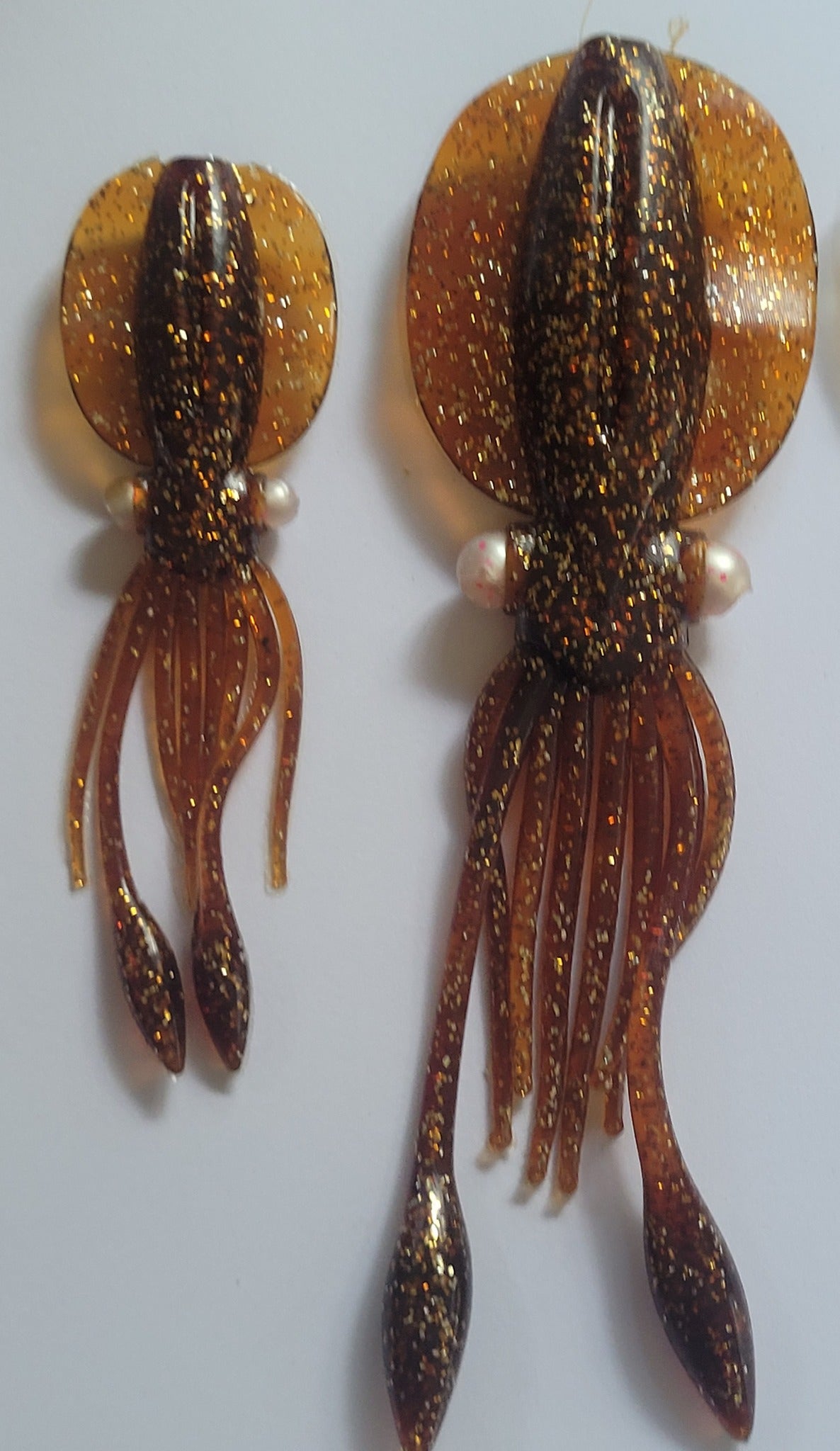 Trickys Lures - Squidly Squid shaped soft plastic