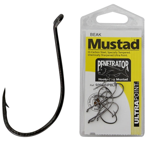 Mustad 92604NPBLN Penetrator Beak Ultra Point Prepack