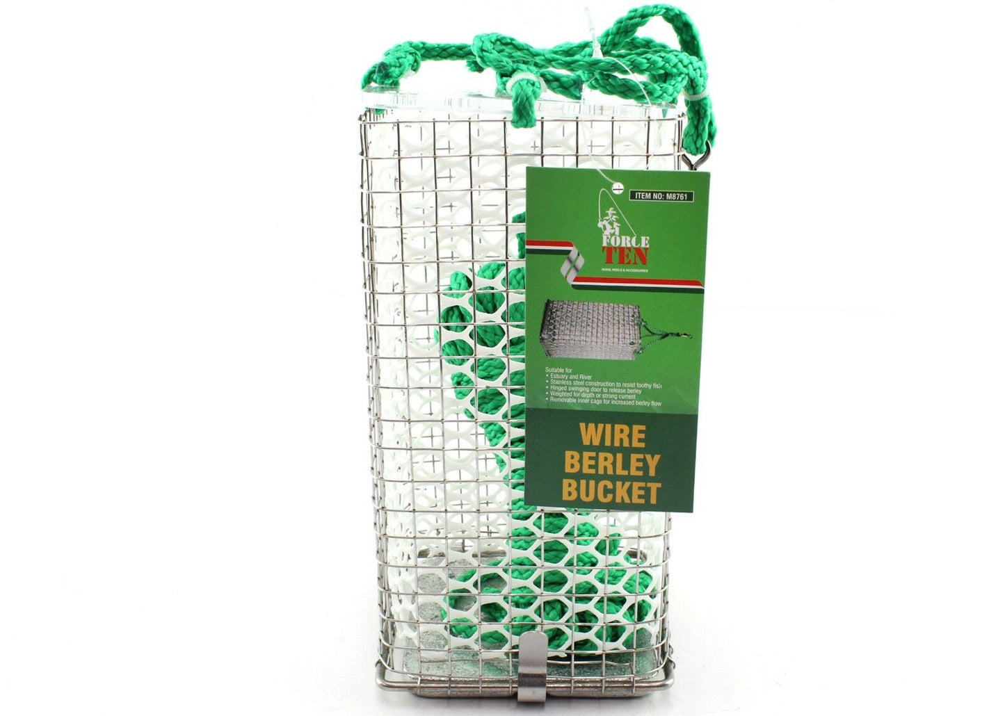 Berley cage - Neptune - wire, weighted with rope