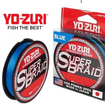 Yo-Zuri Super Braid 150 Yard Spool Blue 40 Pound Line