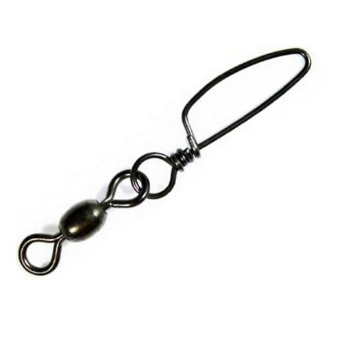 Black Crane Swivel with Coastlock Snap - Fish Smart