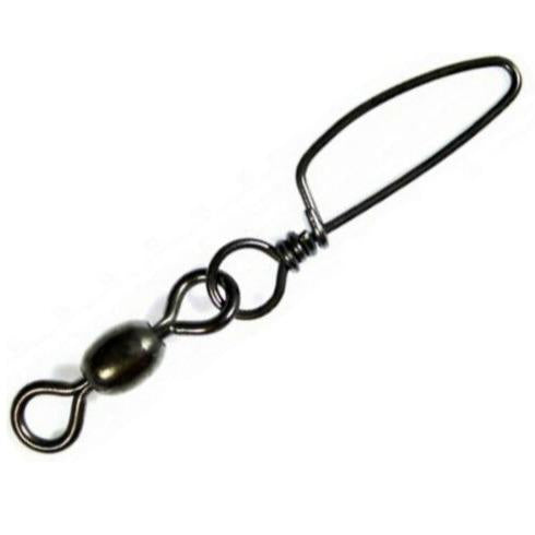 Black Crane swivel with Coastlock Snap - STM