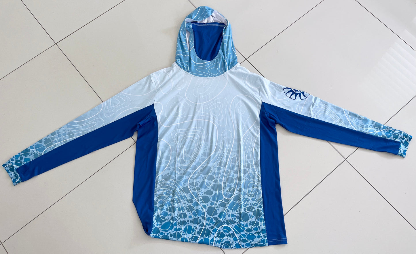 Jetfisher Sublimate shirt with Face and Neck Protection
