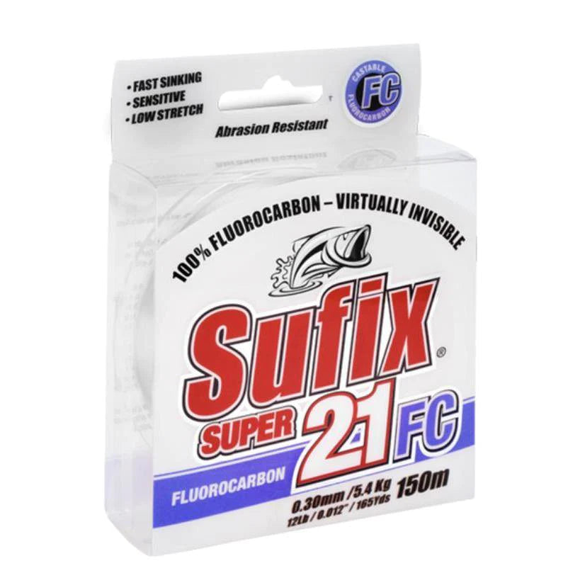 Sufix Super 21 Flurocarbon Leader 100m