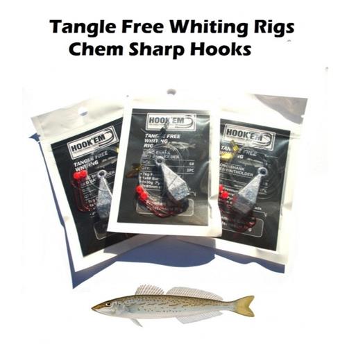 HookEm Whiting Rig with sinker tangle-free – Water Tower Bait and