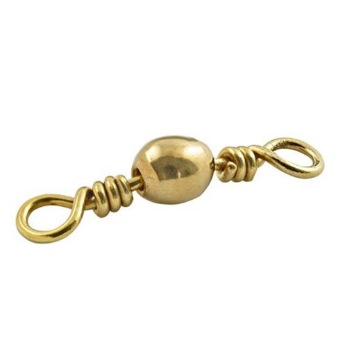 Brass Barrel Swivel - Seahorse