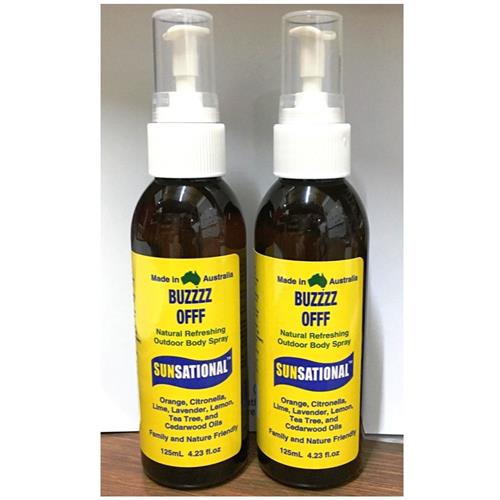 Buzzz Off Natural Insect Deterrent 125ml