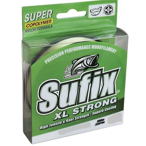 Sufix XL Strong Mono 300m Green – Water Tower Bait and Tackle