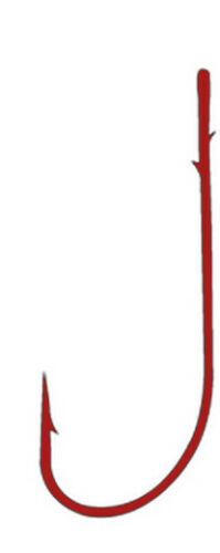 Gamakatsu Worm Red Long Shank