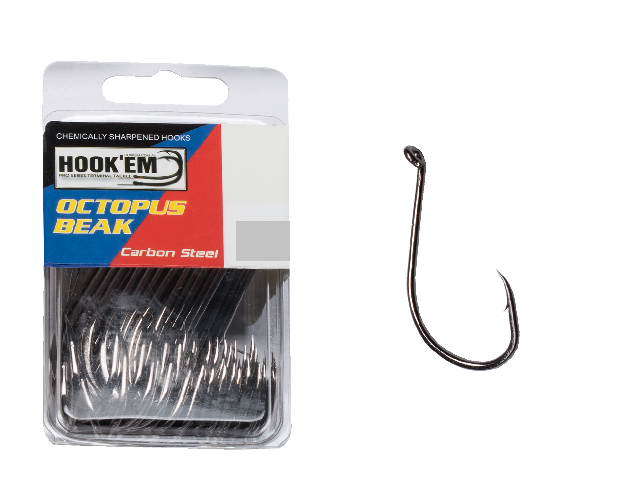 HookEm Octopus Beak Extreme - Blister Pack (30 hooks)