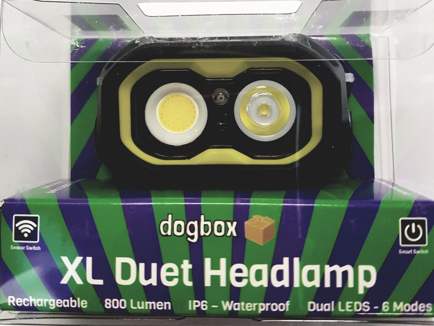 Headlamp - Dogbox Rechargeable with Hands-Free Mode