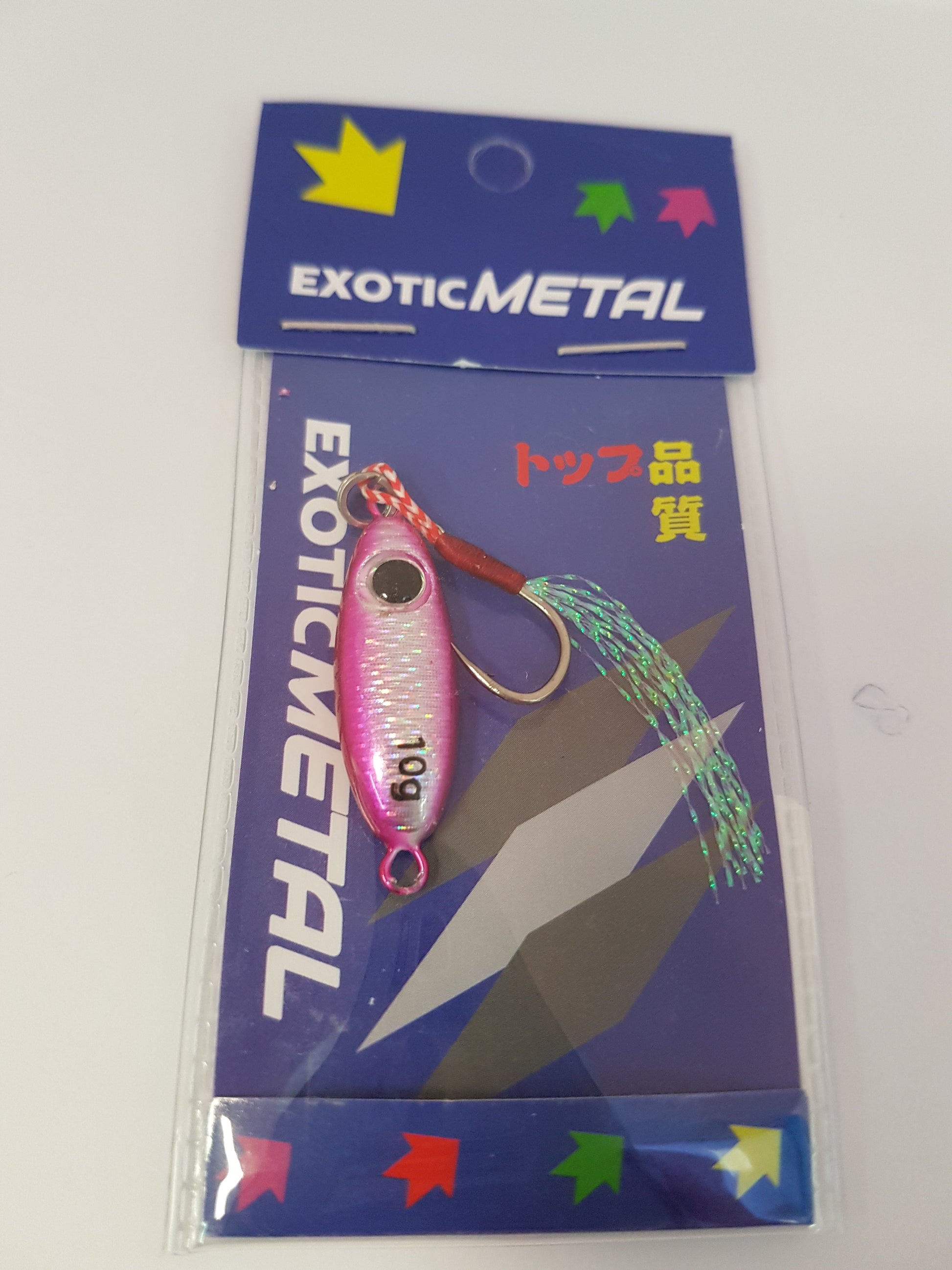 Superse Exotic Metal Micro Rocker Jig 7.5g – Water Tower Bait and Tackle