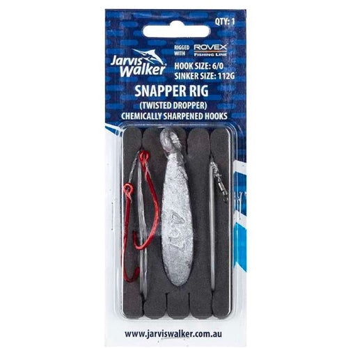Snapper Rig - JW Twisted Dropper – Water Tower Bait and Tackle