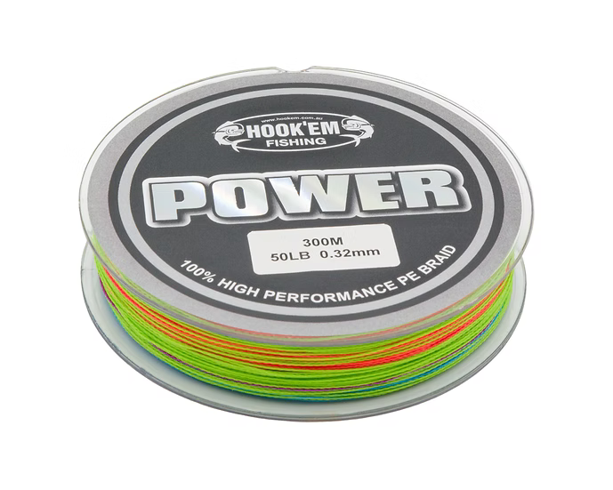 Braid - Hookem Power Multicolour