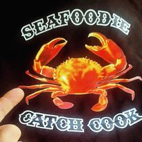 Seafoodie T Shirt - Mud Crab