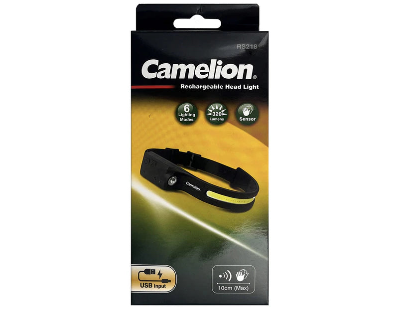 Headlamp - Camelion Rechargeable with Hands Free mode