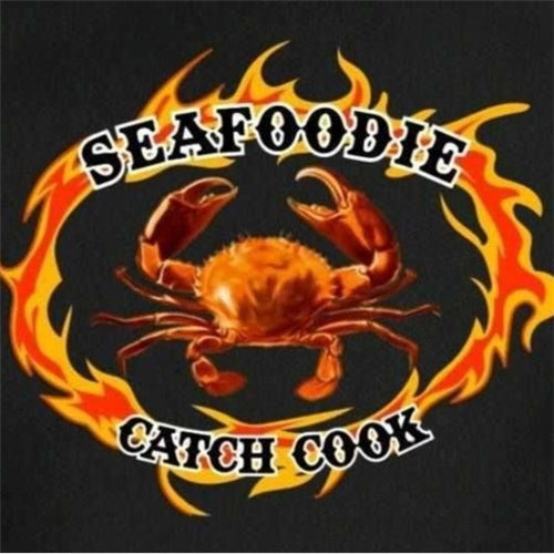 Seafoodie T Shirt - Flaming Mud Crab