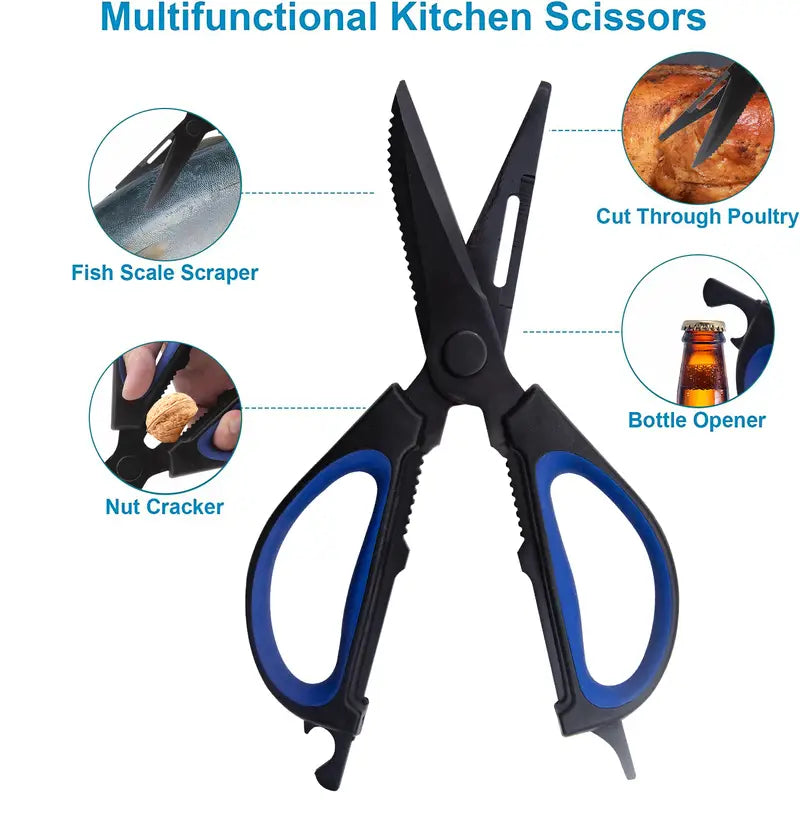 Scissors For Catching Fish Scissors - Stainless Steel Fishing / Kitchen Shears – Water Tower Bait ...