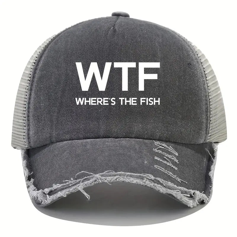 Hat - WTF "Where's the Fish" Cap