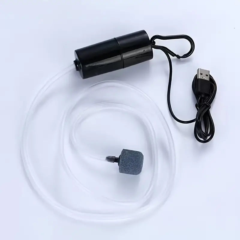 Aerator - USB (no battery) with air stone and hose