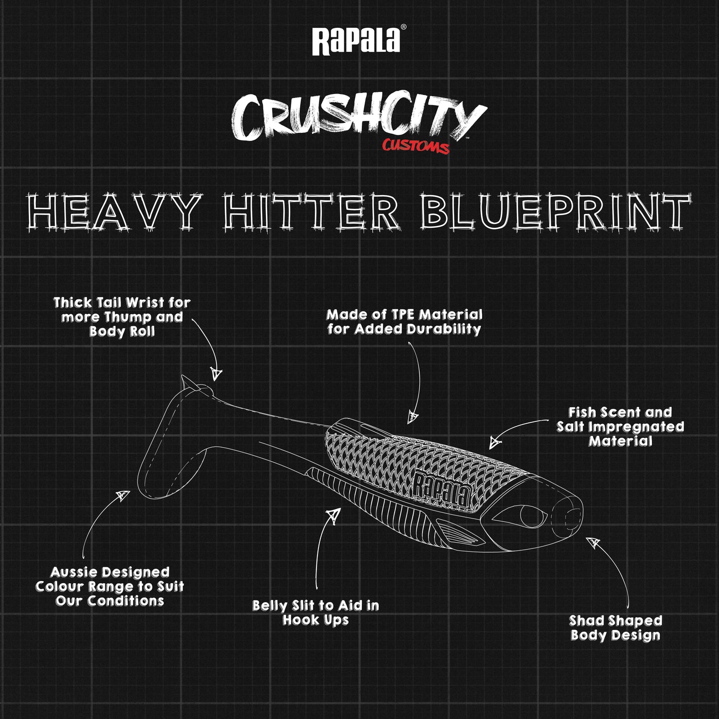 Crush City Heavy Hitter 3"