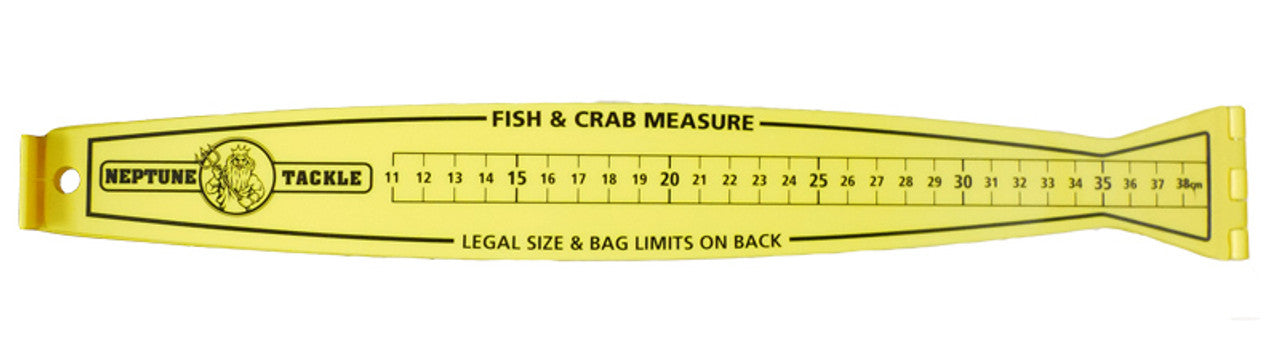 Fish Measure - Hinged Ruler - Neptune – Water Tower Bait and Tackle