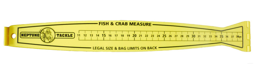 Fish Measure - Hinged Ruler - Neptune – Water Tower Bait and Tackle