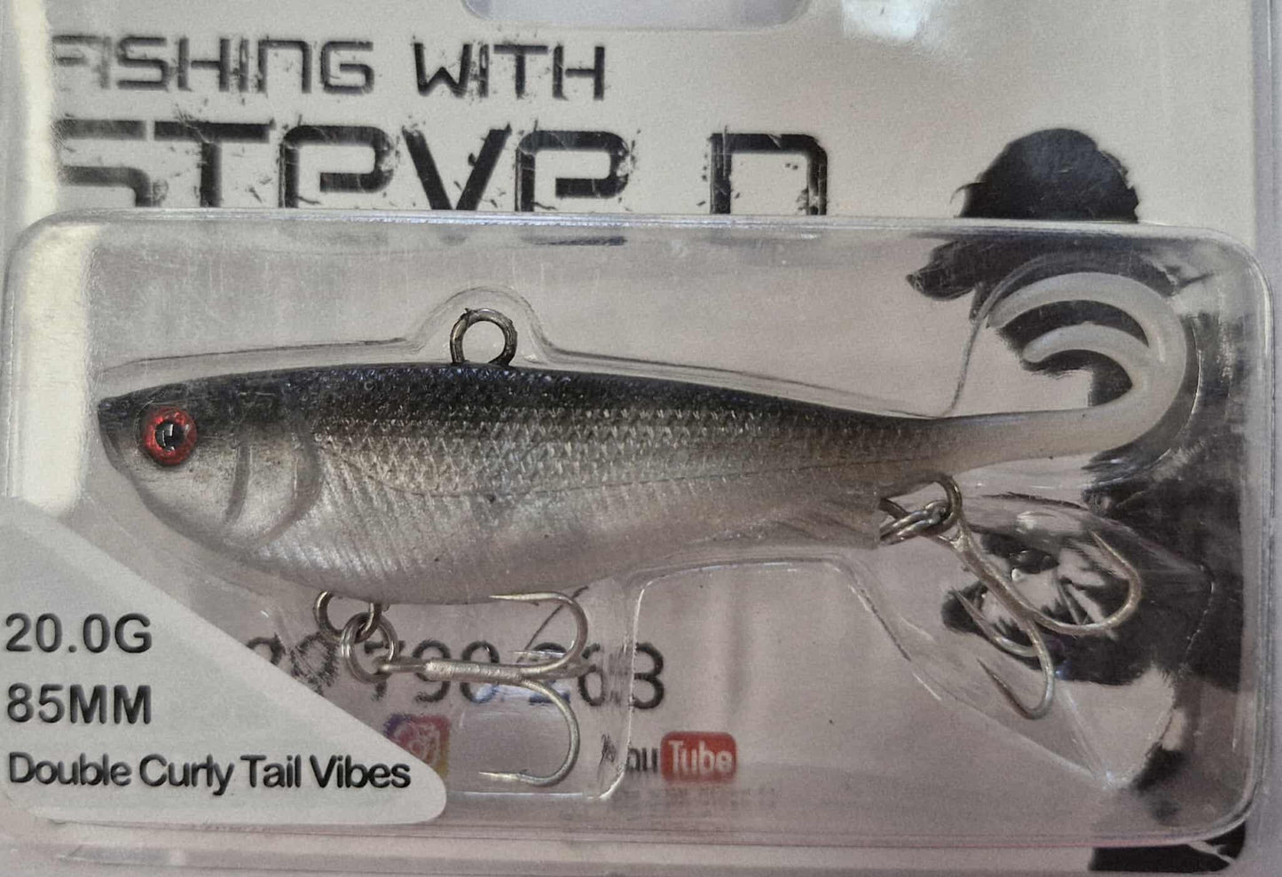 Fishing with SteveD - 85mm Double Curly Tail Vibes
