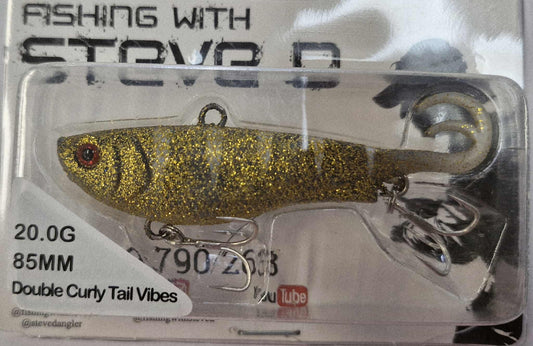 Fishing with SteveD - 85mm Double Curly Tail Vibes
