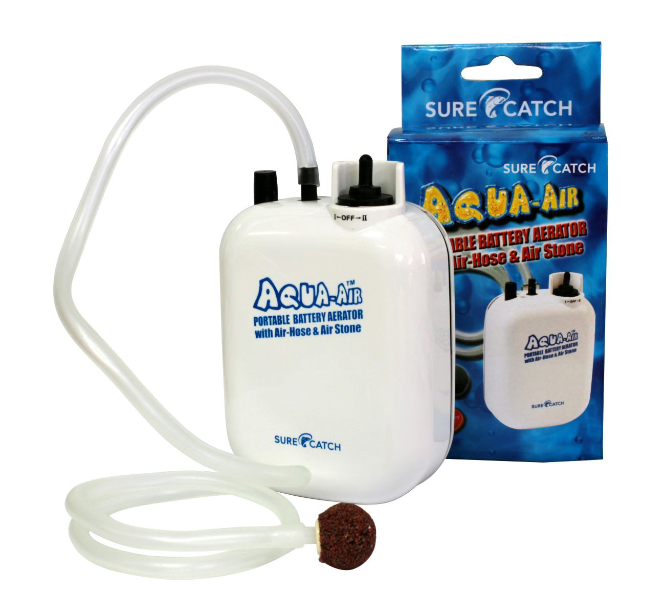Aerator - Surecatch battery operated with air stone and hose