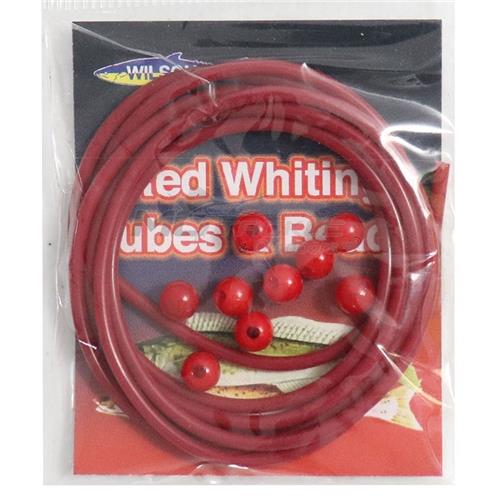 Red Tubing and Beads