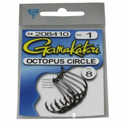 Gamakatsu Octopus Circle Prepack – Water Tower Bait and Tackle