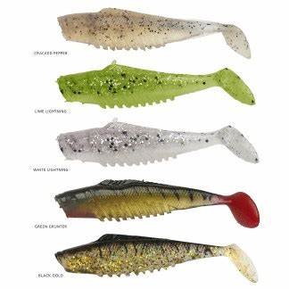 Squidgies Fish 65mm Paddle Tail