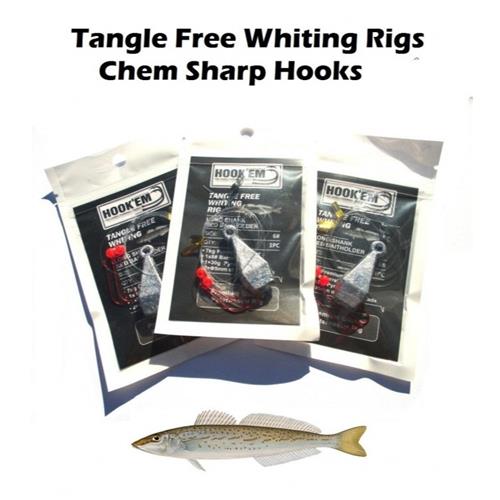 HookEm Whiting Rig with sinker tangle-free – Water Tower Bait and Tackle