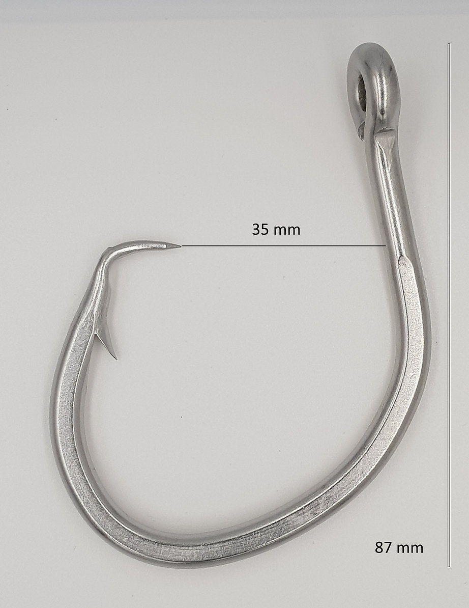 Shark Hook - Bay Boss forged s/s