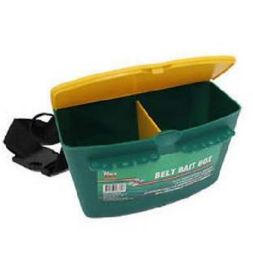 Bait Bucket with belt - Force 10 Green & Yellow